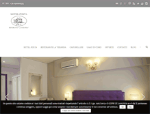 Tablet Screenshot of hotel-posta.it